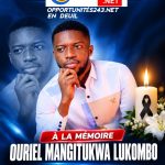 Nécrologie : programme officiel des obsèques du journaliste Ouriel Mangitukwa Lukombo