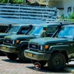 RDC : cinq véhicules remis aux FARDC pour renforcer leur mobilité en Ituri